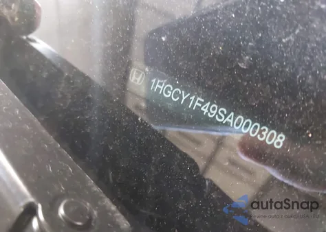 2025 Honda Accord Se from USA, damaged, VIN 1HGCY1F49SA000308